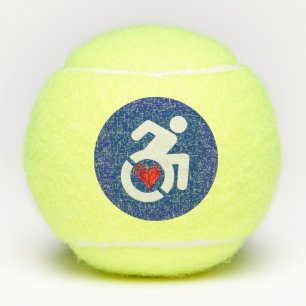 Liebe behindert tennisbälle