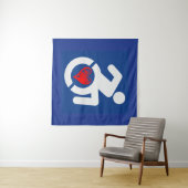 Liebe behindert wandteppich (Beispiel (Horizontal))