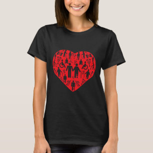 Liebe Behinderte Rollstuhl Quadriplegiker Parapleg T-Shirt