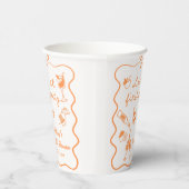 Liebe bei den ersten Brautparty-Cups des Spritz Pappbecher (Rechts)