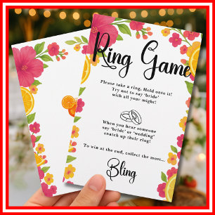 Liebe bei den ersten Spritz Ring Game Brautparty G