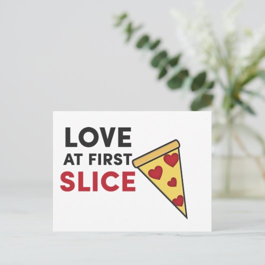 Liebe bei der ersten Reihe Postkarte (Stehend Vorderseite)