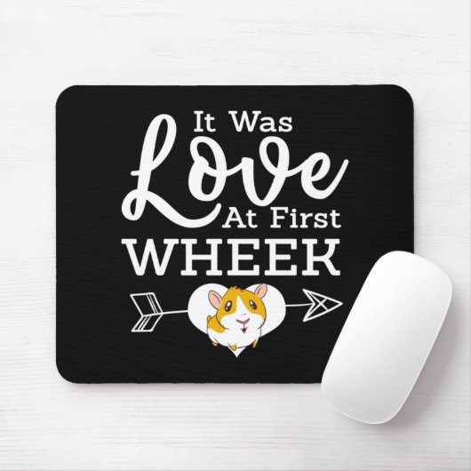 Liebe bei der ersten WheelGuinea Schweinekipper Mousepad (Mit Mouse)