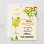 Liebe bei First Bridal Shower Einladung (Vorderseite)