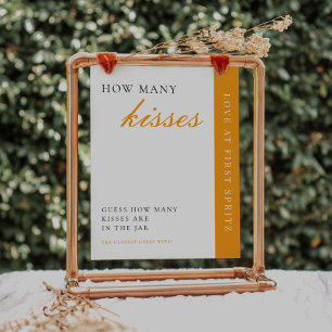 Liebe bei First Spritz Wie viele Kisses Bridal Sig Poster
