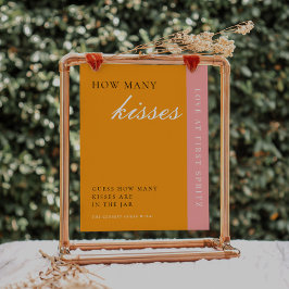 Liebe bei First Spritz Wie viele Kisses Bridal Sig Poster