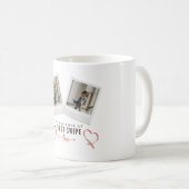 Liebe bei First Swipe Online Couple Valentine Kaffeetasse (VorderseiteRechts)