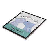 Liebe bei Hippos an erster Stelle Fliese (Seite)