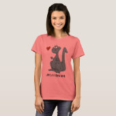Liebe beim ersten Bite Dinosaurier T-Shirt (Vorne ganz)
