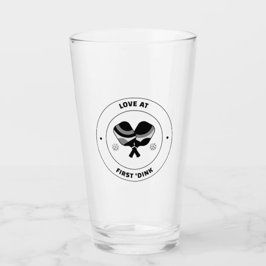 Liebe beim ersten "Dink Glass Cup Glas (Vorderseite)