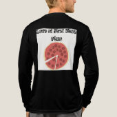 Liebe beim First Slice Pizza Shirt (Rückseite)