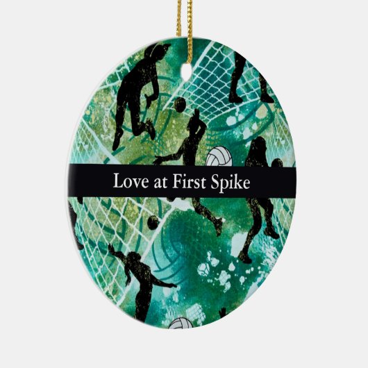 Liebe beim First Spike Keramik Ornament (Rechts)