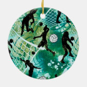 Liebe beim First Spike Keramik Ornament (Hinten)