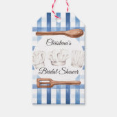 Liebe beim Kochen Brautparty-Geschenk Geschenkanhänger (Vorderseite)