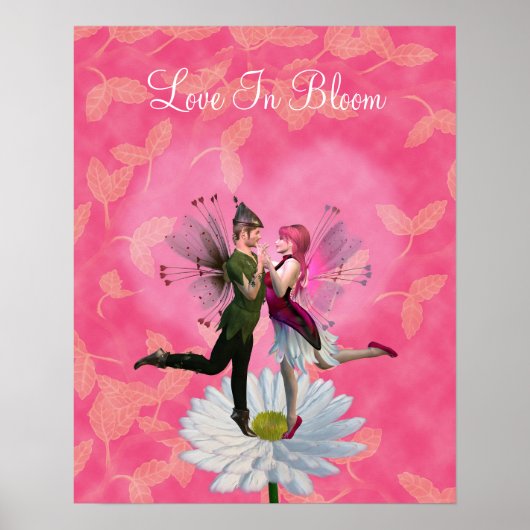 Liebe beim Tanzen von Blütenmärchen Poster (Vorne)