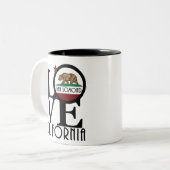 LIEBE Ben Lomond 11oz Zweifarbige Tasse (Vorderseite Links)
