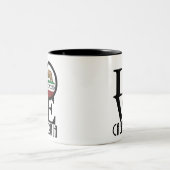 LIEBE Ben Lomond 11oz Zweifarbige Tasse (Mittel)
