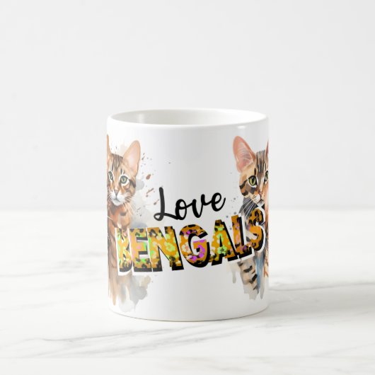 Liebe bengalisch kaffeetasse (Mittel)