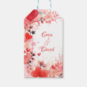 Liebe | Benutzerdefiniert | Valentinstag Geschenkanhänger (Vorderseite)