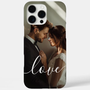 "Liebe" Benutzerdefiniertes Foto iPhone 16 Pro Max Hülle