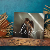 "Liebe" Benutzerdefiniertes Foto Fotoplatte (Seite)