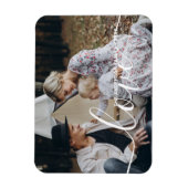 'Liebe' Benutzerdefiniertes Foto für die Familie m Magnet (Vertikal)