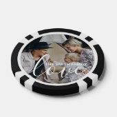 'Liebe' Benutzerdefiniertes Foto für die Familie m Pokerchips (Einzeln)