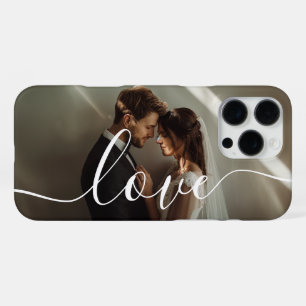 "Liebe" Benutzerdefiniertes Foto iPhone 16 Pro Max Hülle