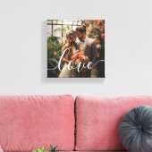 "Liebe" Benutzerdefiniertes Foto Leinwanddruck (Insitu (Wohnzimmer))