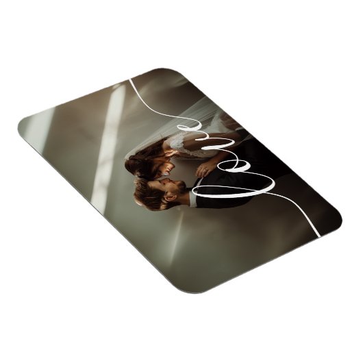 "Liebe" Benutzerdefiniertes Foto Magnet (Rechte Seite)