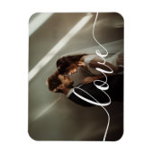 "Liebe" Benutzerdefiniertes Foto Magnet (Vertikal)