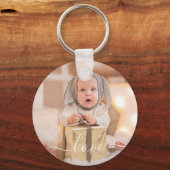 LIEBE-benutzerdefiniertes Foto Schlüsselanhänger (Vorderseite)