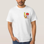 LIEBE Berater Leben Funny T-Shirt (Vorderseite)