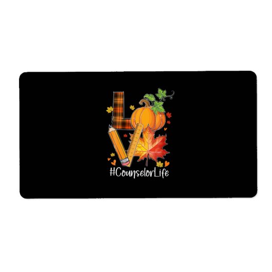 LIEBE Berater Leben Herbstlaub Herbstsaison Pump (Vorne)