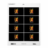 LIEBE Berater Leben Herbstlaub Herbstsaison Pump (Vorne)