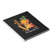 LIEBE Berater Leben Herbstlaub Herbstsaison Pump Notizblock (angewinkelt)