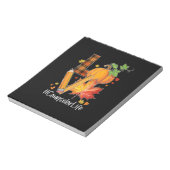 LIEBE Berater Leben Herbstlaub Herbstsaison Pump Notizblock (Rotiert)