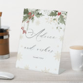 Liebe Beratung und Wünsche Brautparty Sockelschild (In SItu)