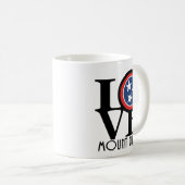 LIEBE Berg Juliet 11oz Kaffeetasse (VorderseiteRechts)