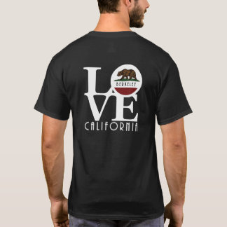 LIEBE Berkeley CA (Rückseite) T-Shirt