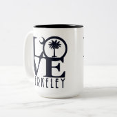 LIEBE Berkeley SC 15oz Zweifarbige Tasse (Vorderseite Links)