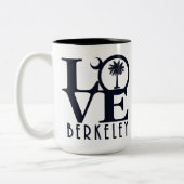 LIEBE Berkeley SC 15oz Zweifarbige Tasse (Links)
