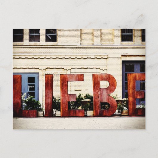 Liebe Berlin, Deutschland Postkarte (Vorderseite)