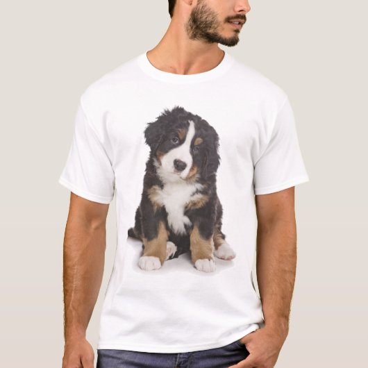 Liebe Bernese Mountain Hund Welpenhemd T-Shirt (Vorderseite)