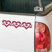 Liebe Berry Lila Autoaufkleber (Auf Lkw)