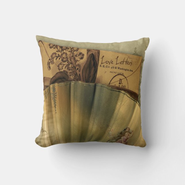 Liebe beschriftet Valentine Kissen (Vorderseite)