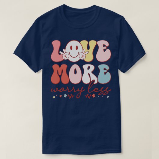 Liebe Besorgnis erregender weniger 4 T-Shirt (Design vorne)
