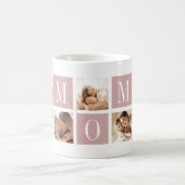 Liebe beste Mutter überhaupt Fotocollage Geschenk Kaffeetasse (Mittel)
