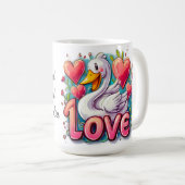 Liebe besteht aus einem Single-Soul Kaffeetasse (VorderseiteRechts)