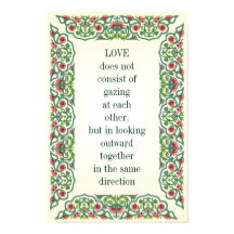 LIEBE besteht nicht darin, sich gegenseitig zu bet